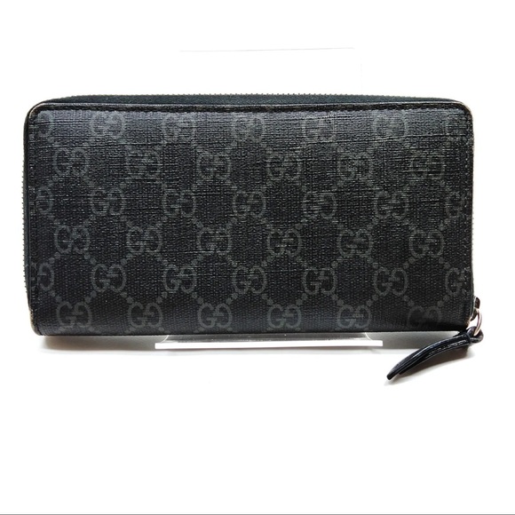 Gucci Long Wallet  Black PVC 1367940 - Picture 2 of 9